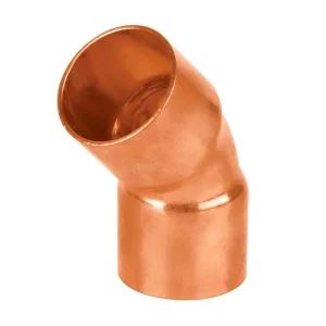 Codo de Cobre 45 Grados
