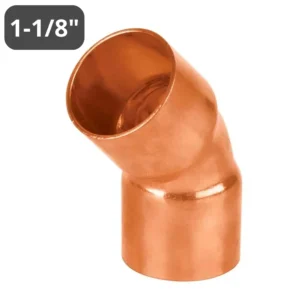 Codo de cobre 1/2 x 45°