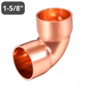 Codo de cobre 1-3/8 x 45°