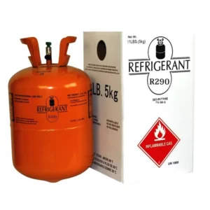 Gas Refrigerante R-290, tanque de 11 Lbs/5 Kgs
