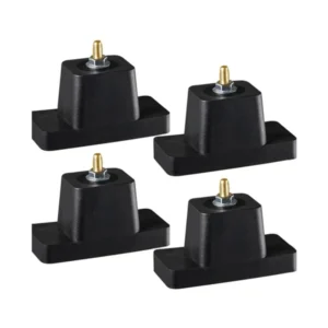 Base anti vibracion con tornillo, 4.2" X 1.8" X 2.2", JOLUTECH