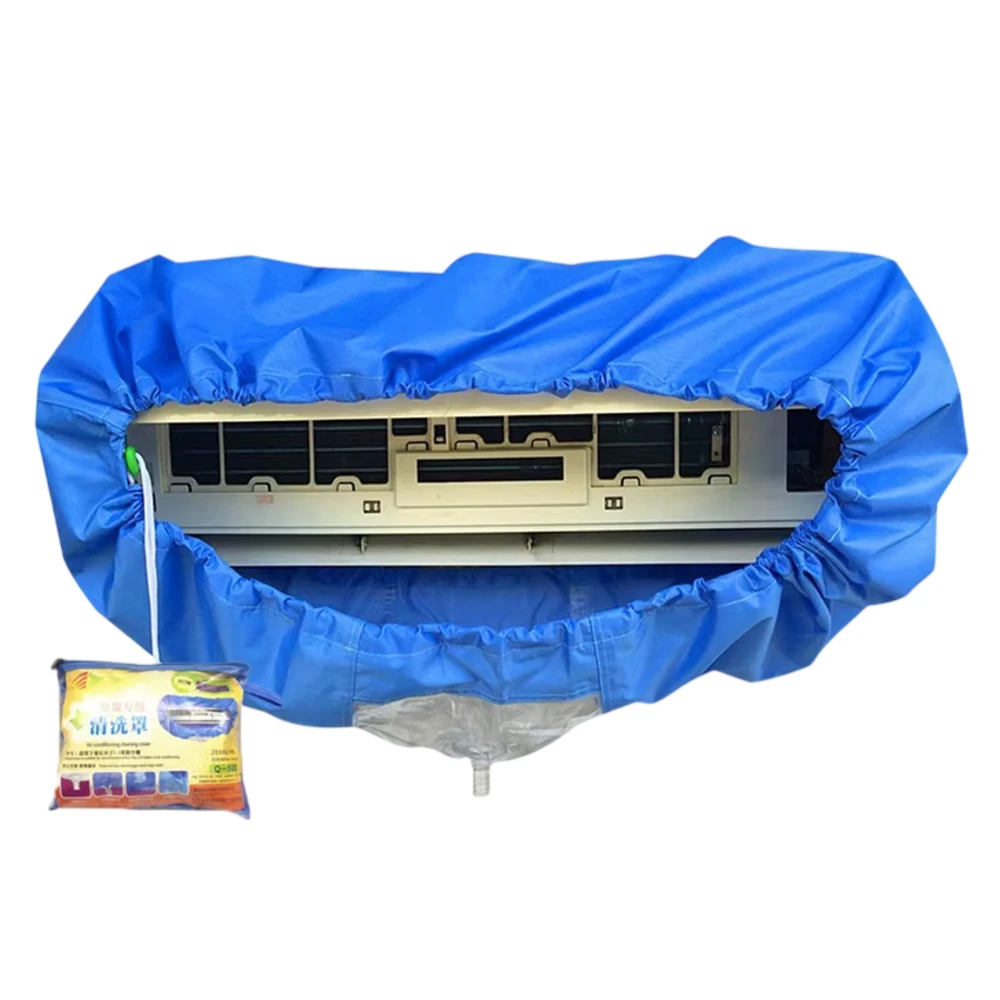 Bolsa tipo embudo para limpieza de unidades split 24K & 36K (Azul), modelo WPC-320H, JOLUTECH