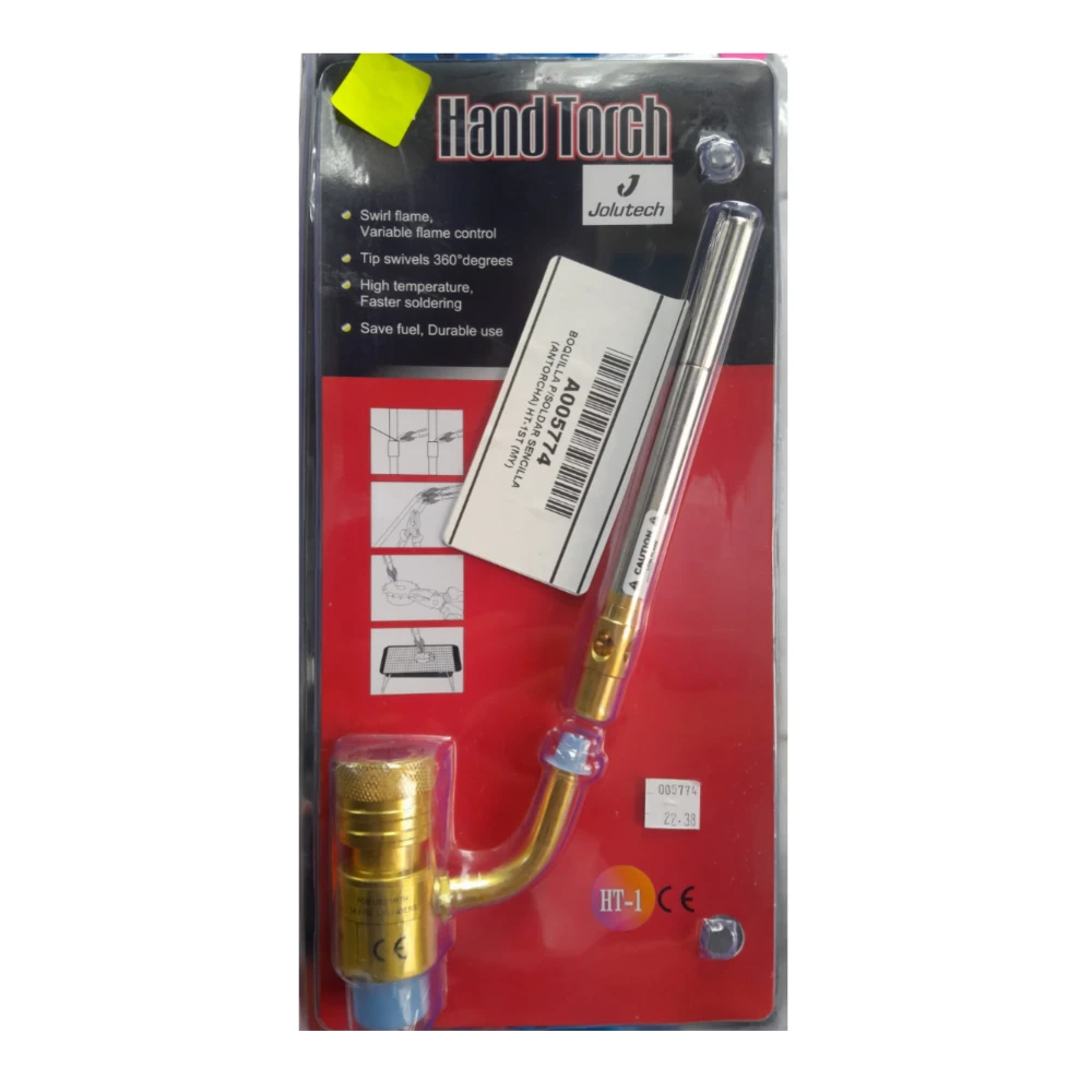 Boquilla, antorcha para soldar, cañon sencillo, modelo HT-1ST