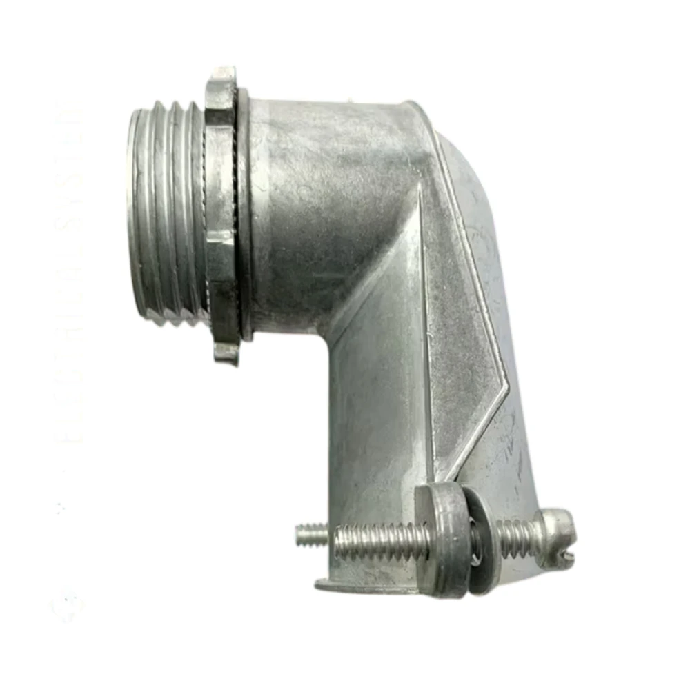 Greemfield conector curvo 3/8" 90°, modelo JT-GFC90-38, JOLUTECH