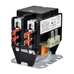 Contactor 30 Amp, 2 polos, bobina 24 voltios, modelo DP30242, SUPCO