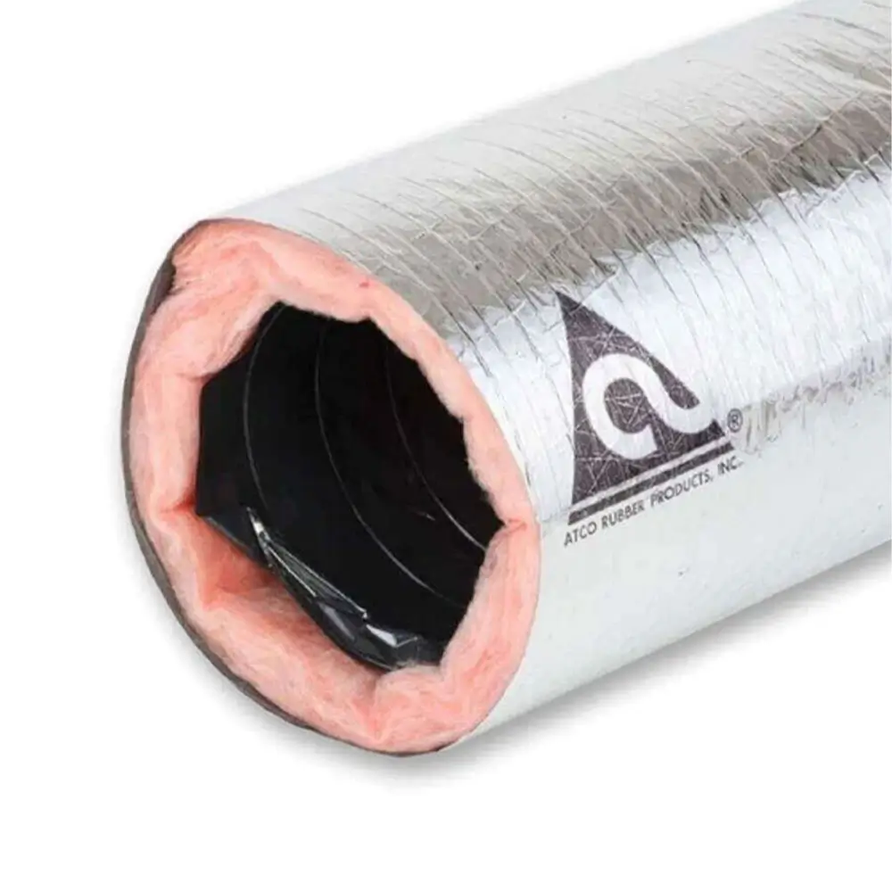 Ducto flexible redondo 6", rollo 25 R-4.2 facil Flex. OWENS CORNING