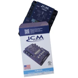 Monitor de voltaje digital, programable, 190-600 VAC, trifasico, modelo 450A, ICM