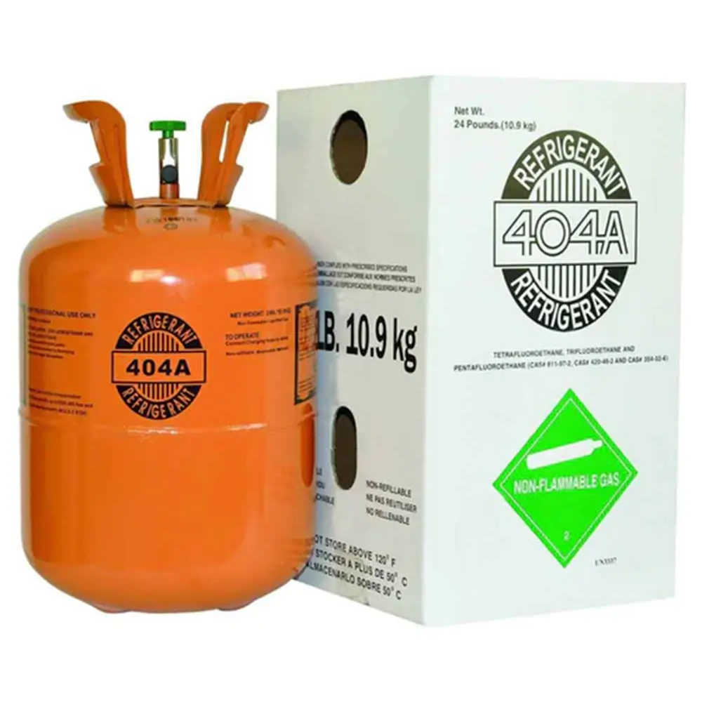 Gas Refrigerante R-404A, tanque de 24 Ibs/10.9 Kgs