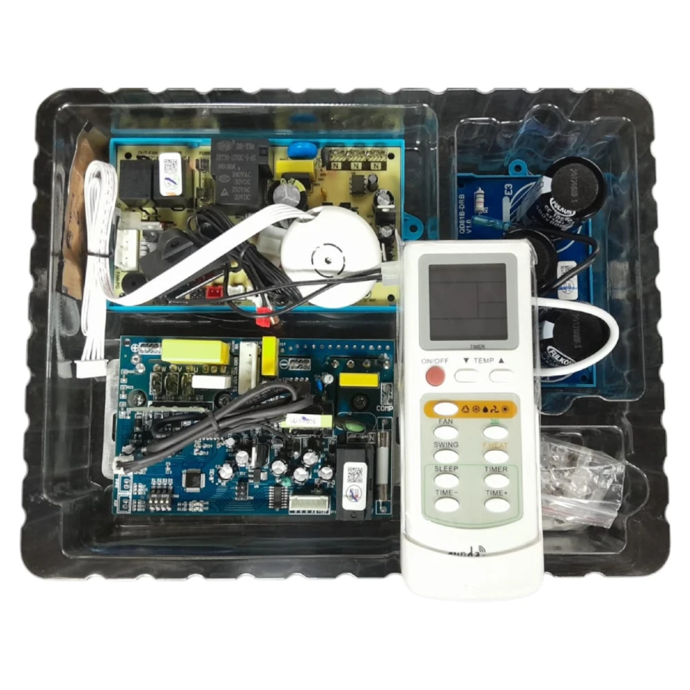 Tarjeta inverter universal, completa, de 6K a 12K BTU (Evap. & Cond.)