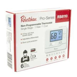 Termostato 1 etapa digital, modelo RS8110, ROBERTSHAW