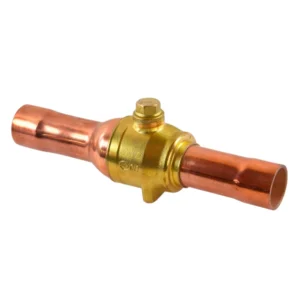 Valvula de bola 1-1/8, soldable con puerto, modelo JT-SCV11-95, JOLUTECH