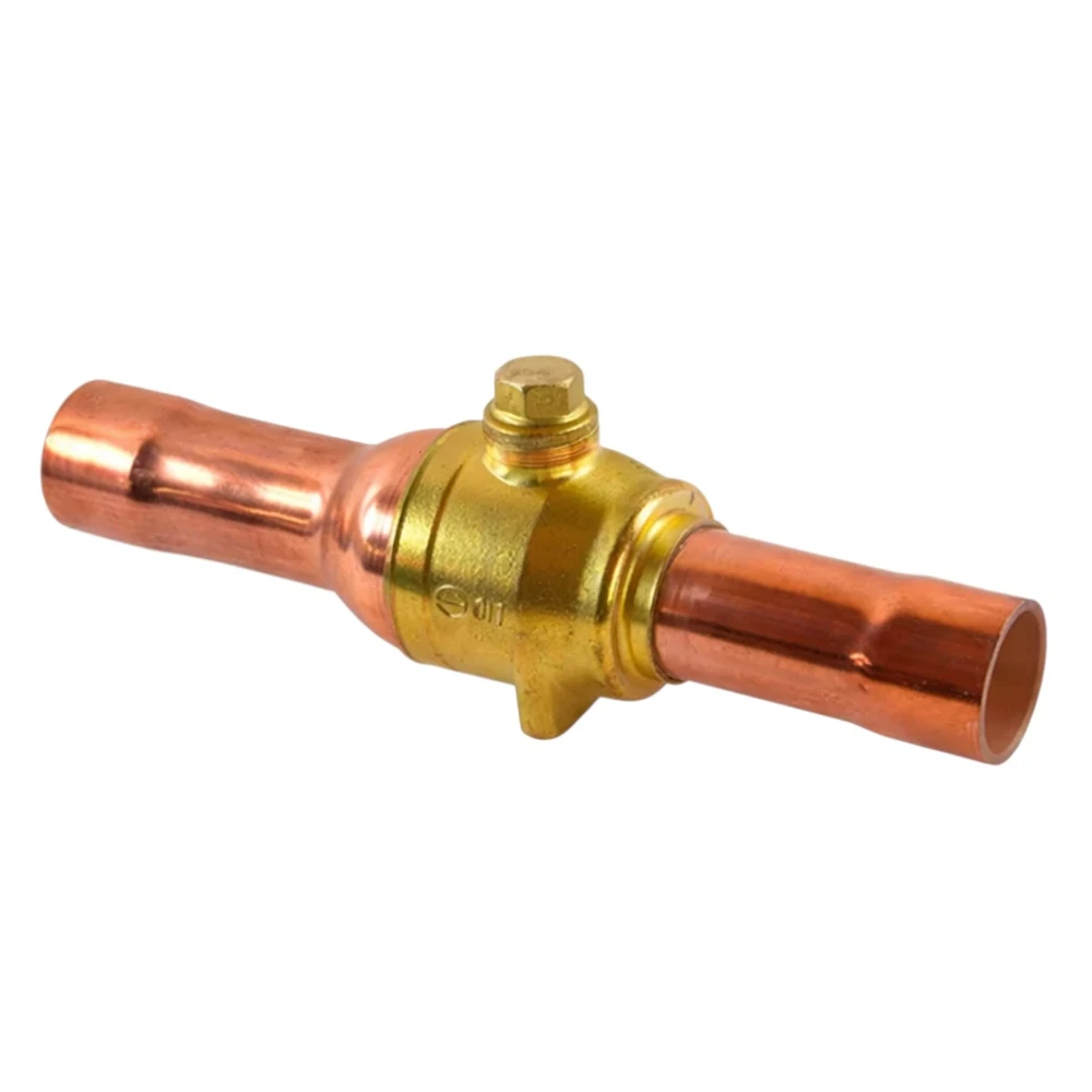 Valvula de bola 1-1/8, soldable con puerto, modelo JT-SCV11-95, JOLUTECH